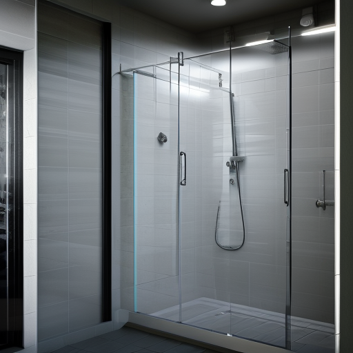 Acrylic Glass Shower Doors